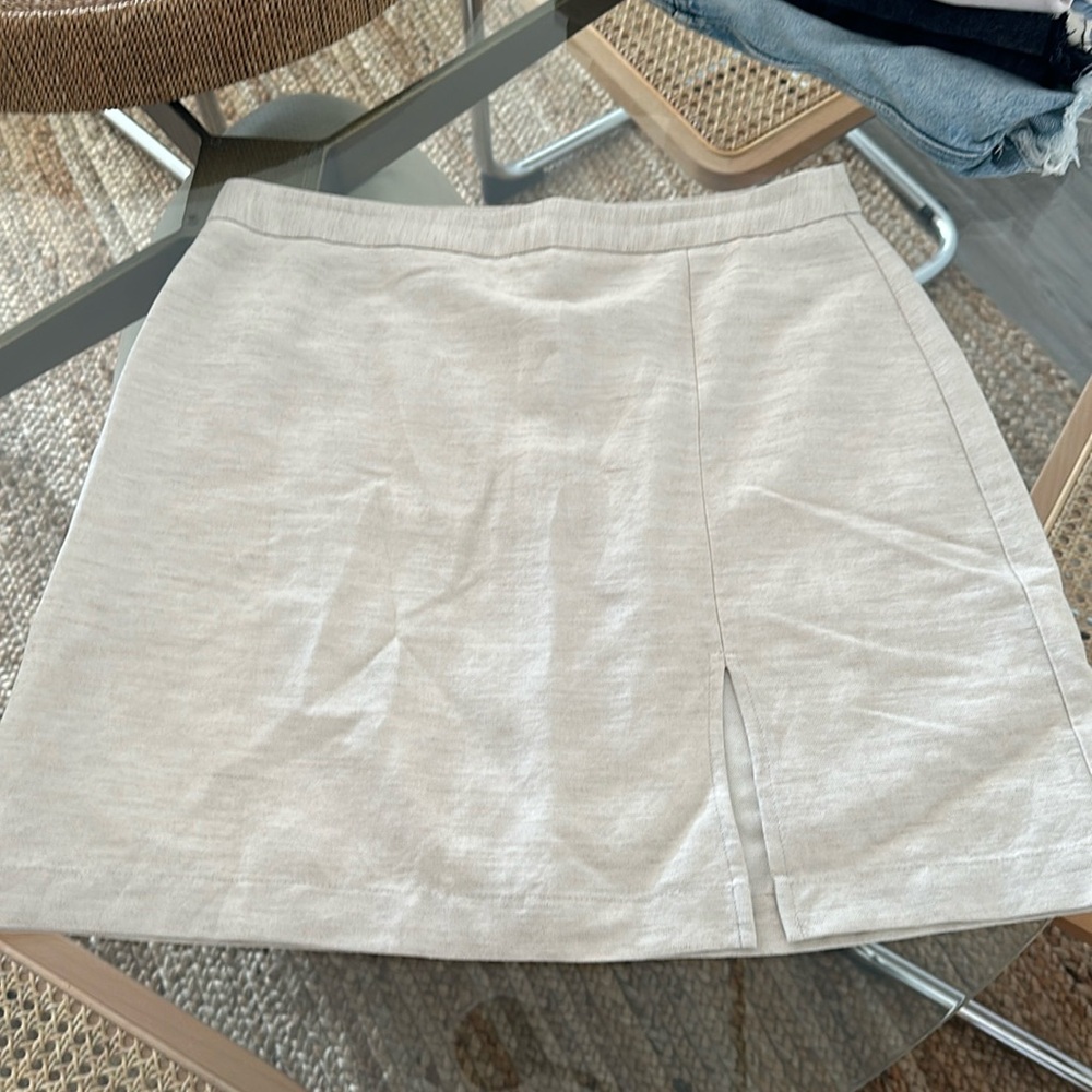 Aritzia linen skirt